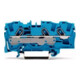 WAGO GmbH& Co. KG Connecteur de passage 0,5-6/10mm² bleu, 3L 2006-1304