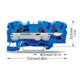 WAGO GmbH& Co. KG Connecteur de passage 0,5-6/10mm² bleu, 3L 2006-1304
