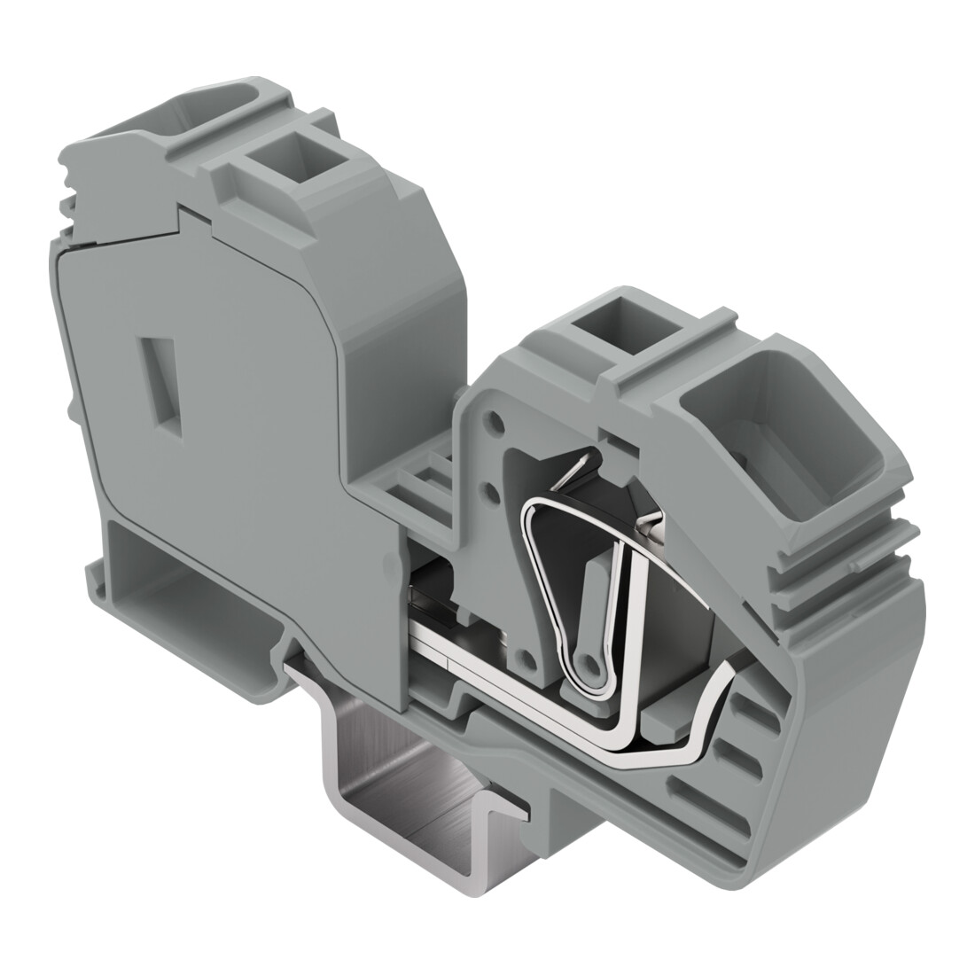 WAGO GmbH& Co. KG Connecteur de passage 6-35mm² gris 285-635