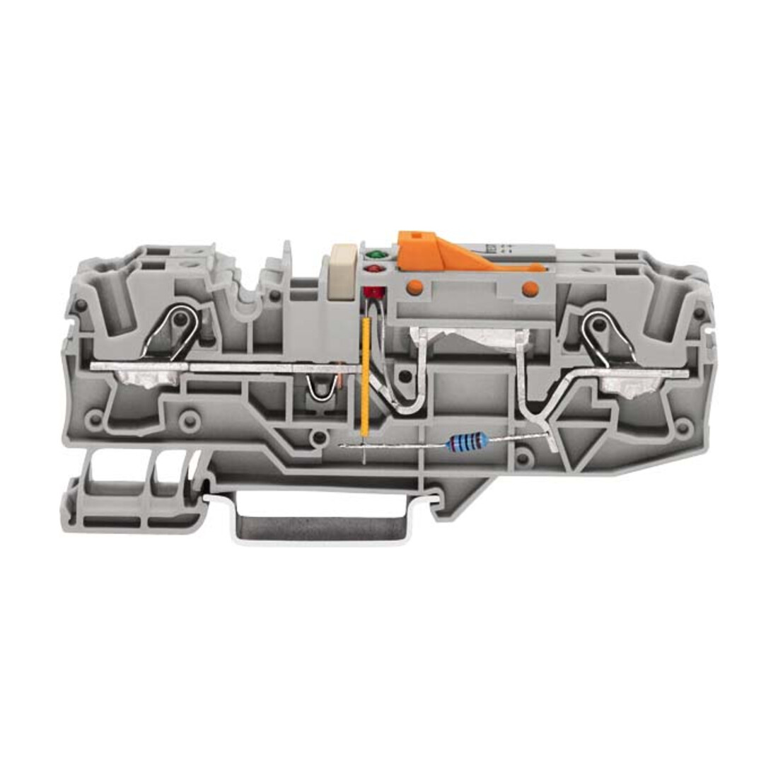 WAGO GmbH& Co. KG Connecteur de séparation de conducteur de terre 24V gris 2006-1671/1000-848