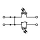 WAGO GmbH& Co. KG Connecteur de séparation de conducteur de terre 24V gris 2006-1671/1000-848