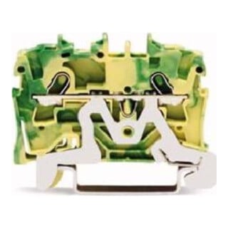 WAGO GmbH& Co. KG Connecteur de terre 1,5 mm², vert/jaune 2001-1207