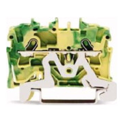 WAGO GmbH& Co. KG Connecteur de terre 1,5 mm², vert/jaune 2001-1207-1
