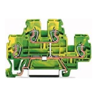 WAGO GmbH& Co. KG Connecteur double étage 0,08-2,4 mm² gr/ja 870-507