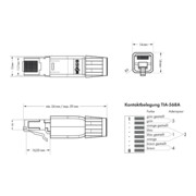 WAGO GmbH& Co. KG Connecteur Ethernet RJ45 IP20 750-975-2