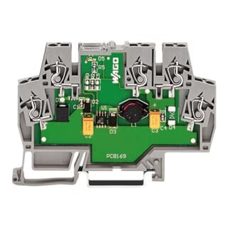 WAGO GmbH& Co. KG Convertisseur DC/DC 24V/10V, 0,5A pour TS35 859-802