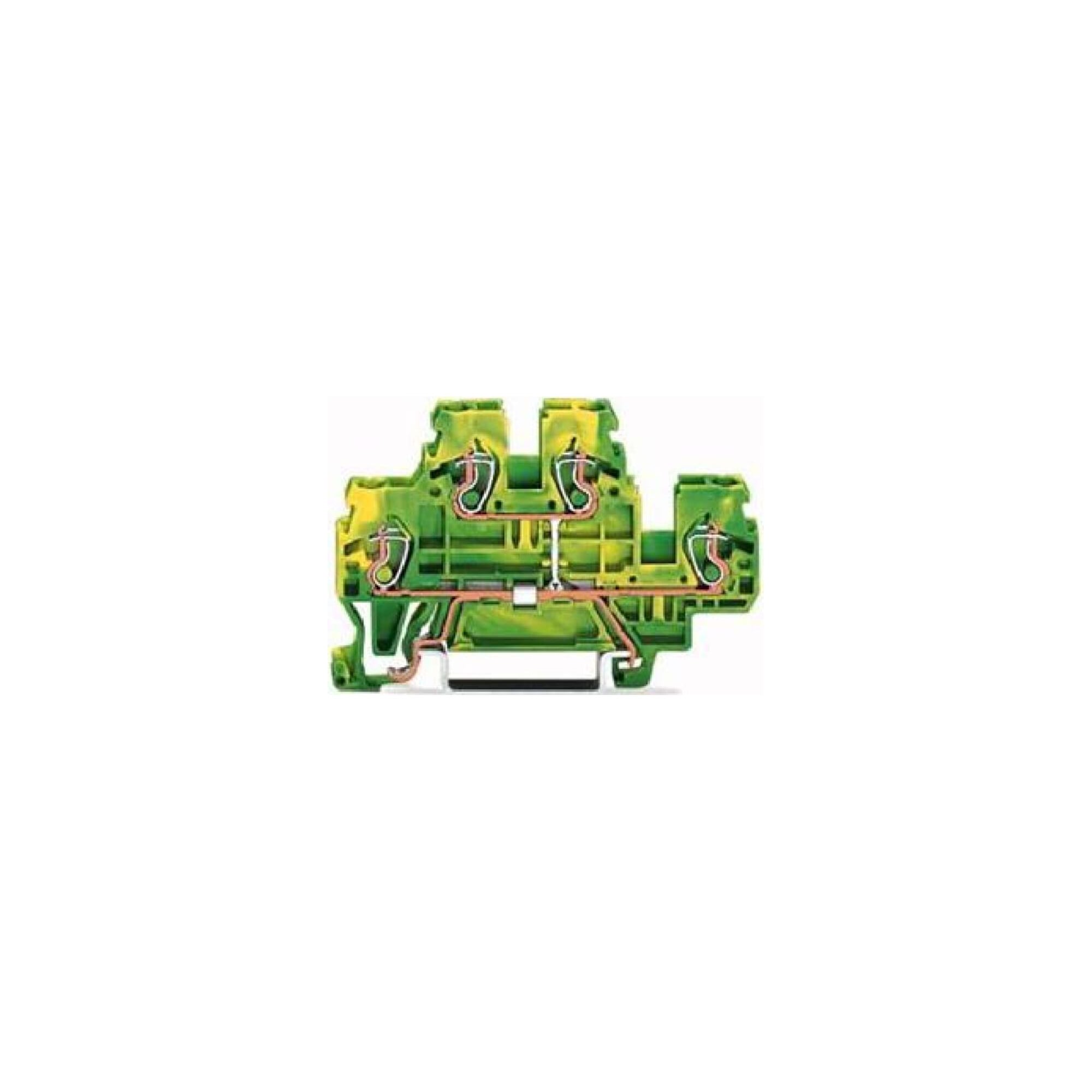 WAGO GmbH& Co. KG Doppelstockklemme 0,08-2,4qmm gr/ge 870-507