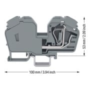 WAGO GmbH& Co. KG Durchgangsklemme 6-35mmq grau 285-635-5