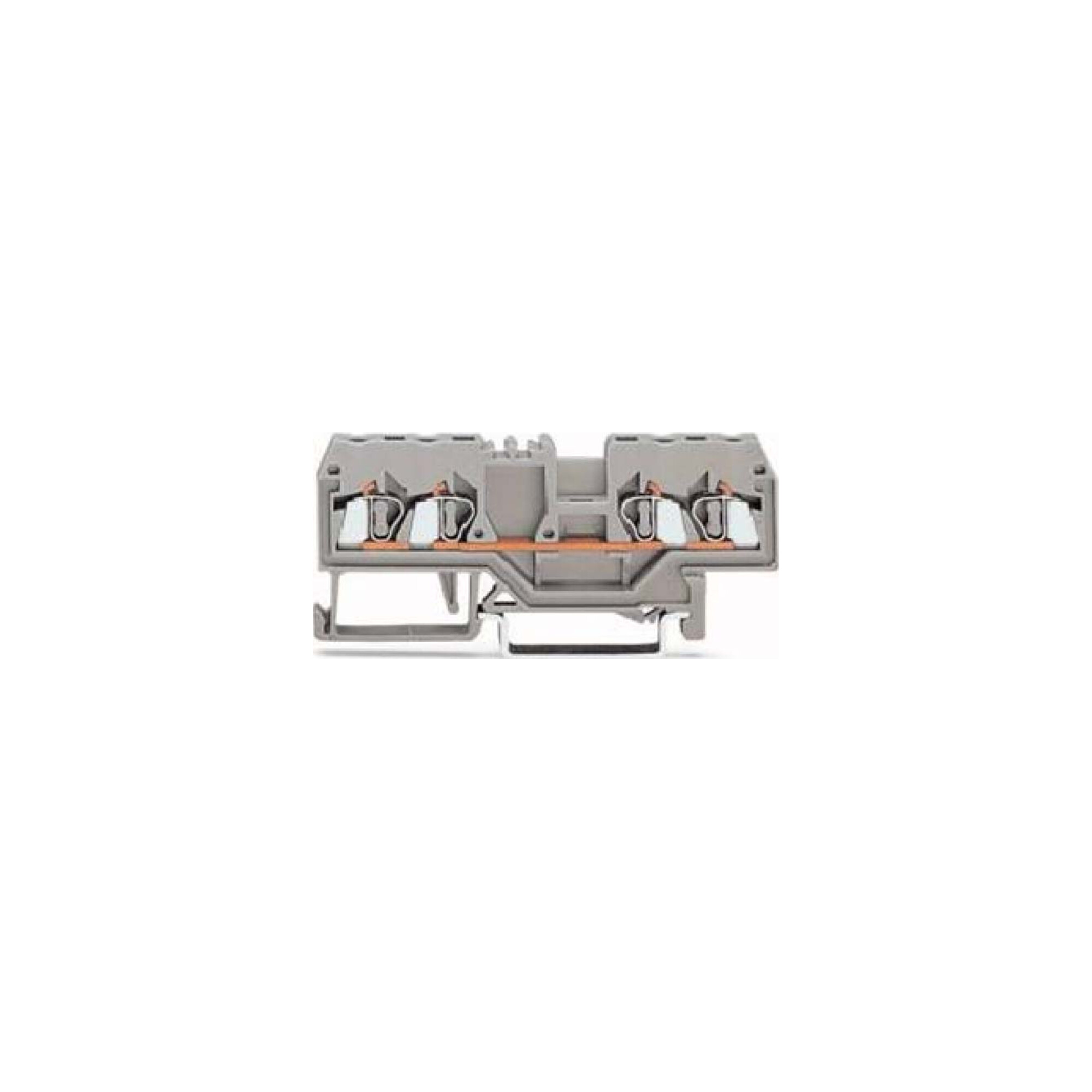 WAGO GmbH& Co. KG Durchgangsklemme gr 0,08-2,5qmm 280-833