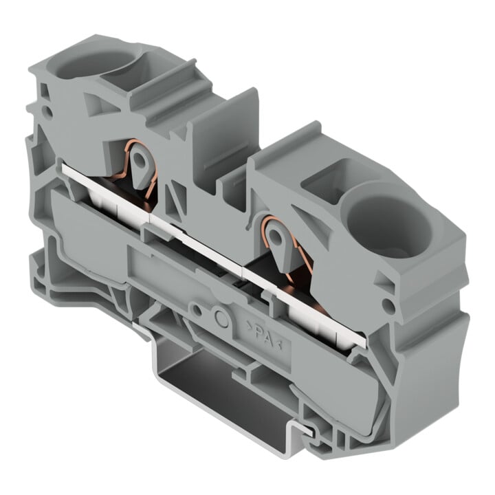 WAGO GmbH& Co. KG Durchgangsklemme gr 2L 1p TS35 2016-1201
