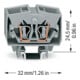 WAGO GmbH& Co. KG Durchgangsklemme gr 2x0,08-2,5qmm 264-721