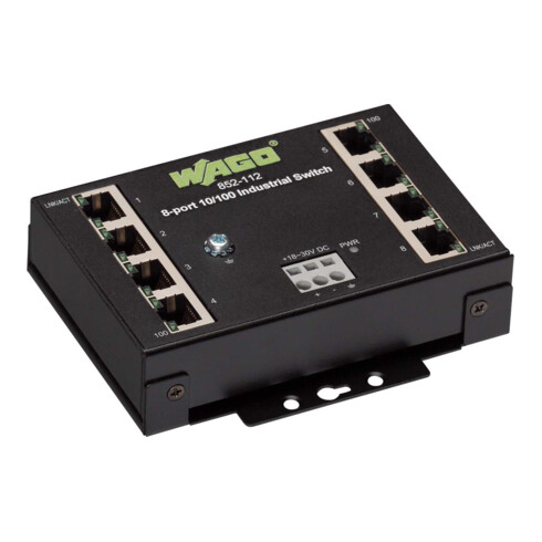WAGO GmbH& Co. KG Industrie Eco Switch 8 Port 852-112