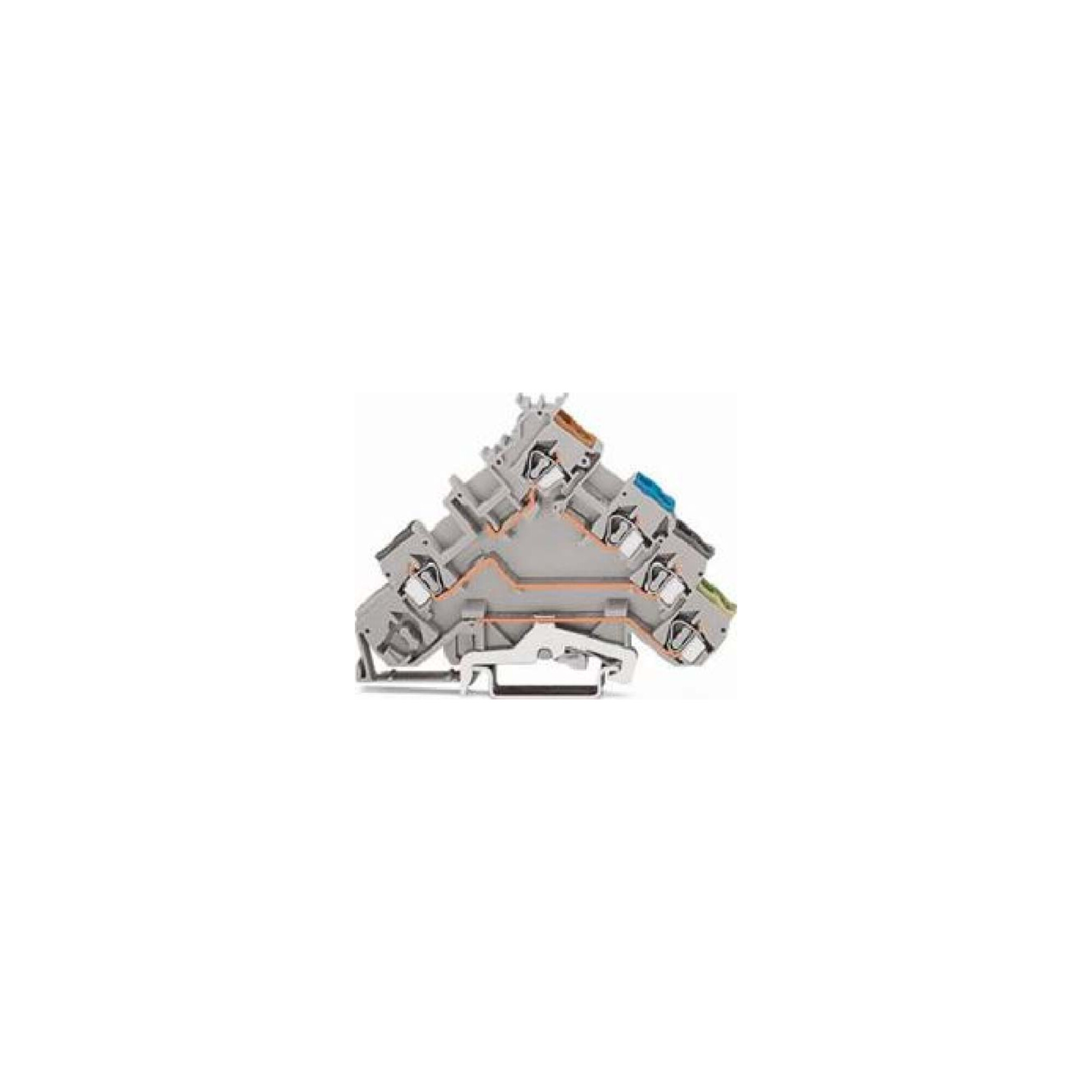 WAGO GmbH& Co. KG Initiatorenklemme 0,08-2,5mmq grau 280-570