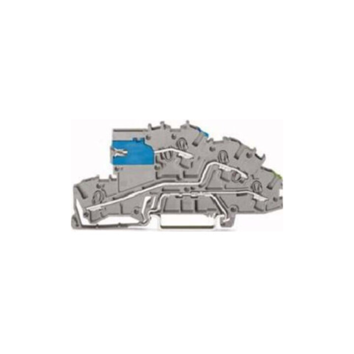 WAGO GmbH& Co. KG Installationsetagenklemme 4mm² NT/L/PE grau 2003-7641