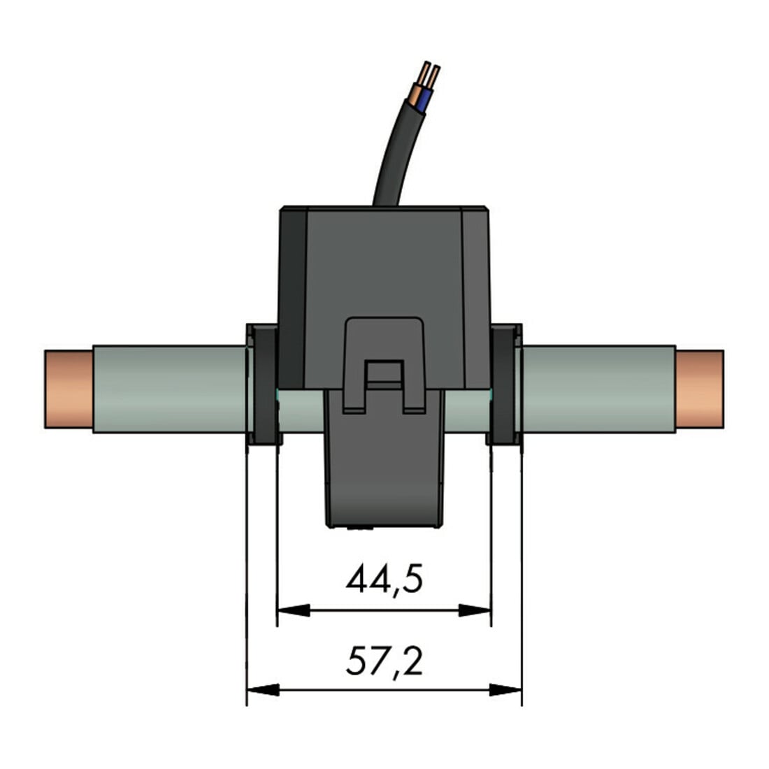 WAGO GmbH& Co. KG Kabelumbau-Stromwandler 400A/1A 0,2 855-4101/400-001