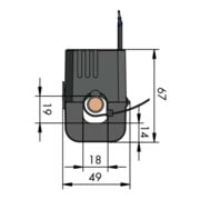 WAGO GmbH& Co. KG Kabelumbau-Stromwandler 855-4005/150-101-2