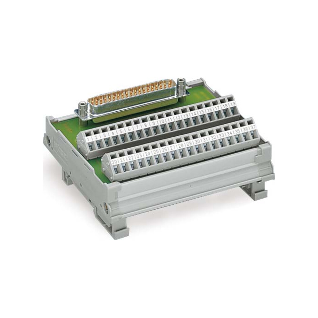 WAGO GmbH& Co. KG Module de transfert 25 pôles, connecteur Sub-Min-D 289-547