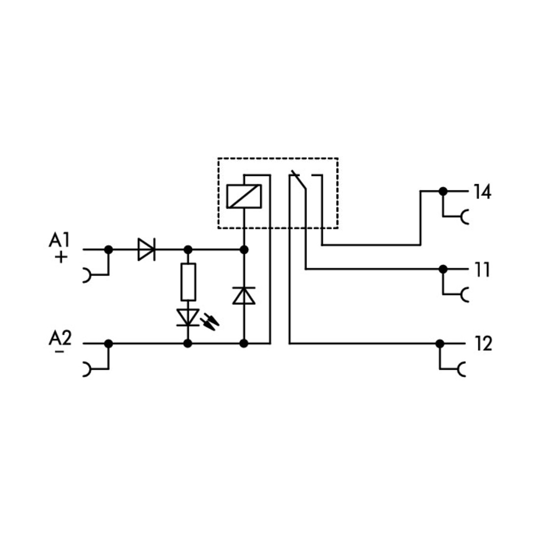 WAGO GmbH& Co. KG Module relais enfichable 24VDC/5A 10mA 1W 857-304