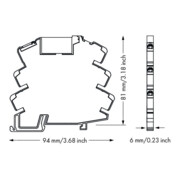 WAGO GmbH& Co. KG Module relais enfichable 24VDC/5A 10mA 1W 857-304-4