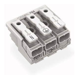 WAGO GmbH& Co. KG Netzanschlussklemme 3-polig 294-5013
