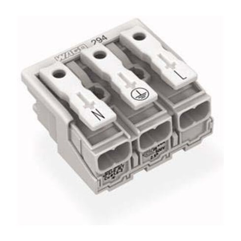 WAGO GmbH& Co. KG Netzanschlussklemme 3-polig 294-5013