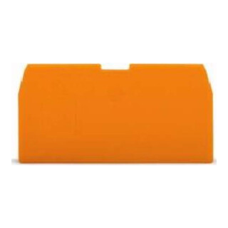 WAGO GmbH& Co. KG Plaque de fermeture 1 mm, gris 870-943