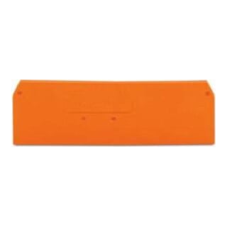 WAGO GmbH& Co. KG Plaque de fermeture 2,5 mm orange 280-315