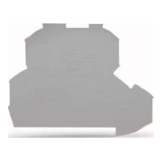 WAGO GmbH& Co. KG Plaque de fermeture et intermédiaire 0,8 mm d'épaisseur 2002-2291