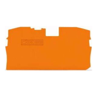WAGO GmbH& Co. KG Plaque de fermeture et intermédiaire 1 mm d'épaisseur 2010-1292