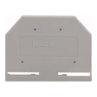WAGO GmbH& Co. KG Plaque de fermeture grise 281-301