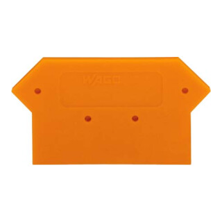 WAGO GmbH& Co. KG Plaque de fermeture grise 283-316