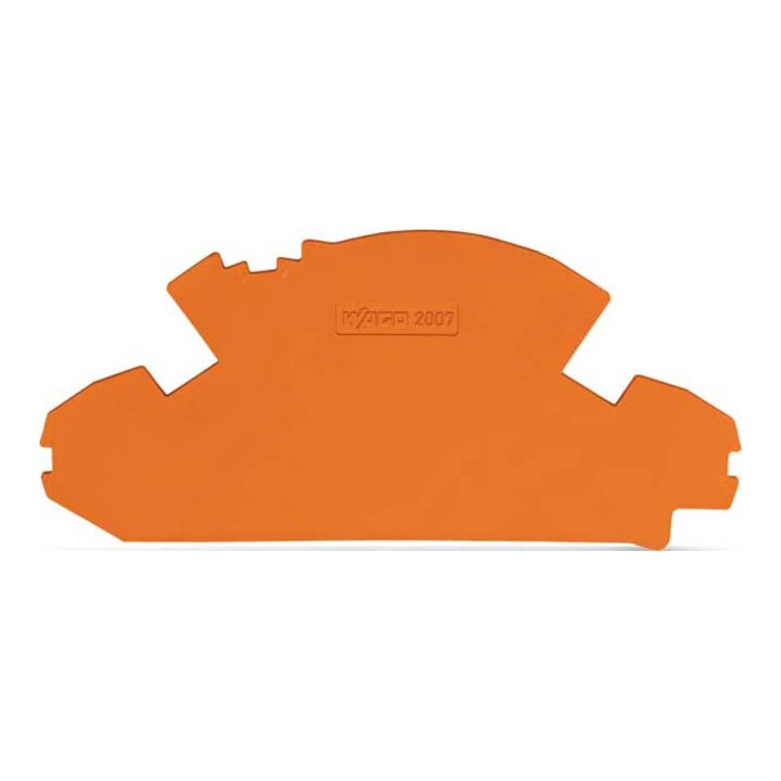 WAGO GmbH& Co. KG Plaque de fermeture orange 2007-8892