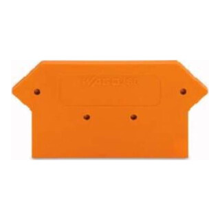 WAGO GmbH& Co. KG Plaque de fermeture orange 280-331