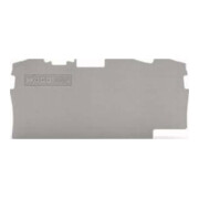 WAGO GmbH& Co. KG Plaque de fin et intermédiaire 1 mm d'épaisseur 2004-1391-1