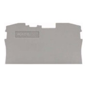 WAGO GmbH& Co. KG Plaque de fin et intermédiaire 1 mm d'épaisseur 2006-1291-1
