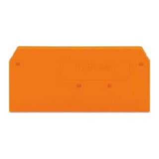 WAGO GmbH& Co. KG Plaque de finition 2,5 mm orange 280-309