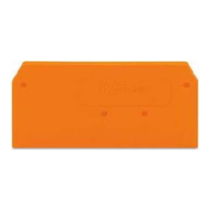 WAGO GmbH& Co. KG Plaque de finition 2,5 mm orange 280-309