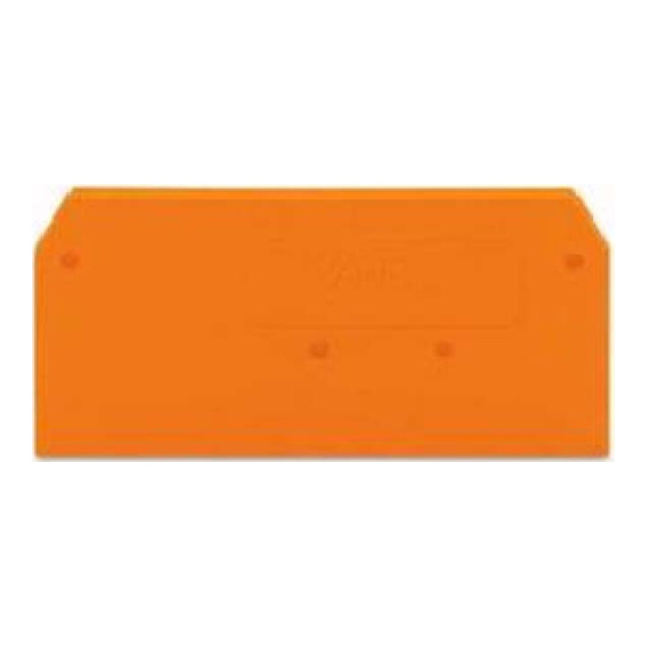 WAGO GmbH& Co. KG Plaque de finition 2 mm orange 279-328