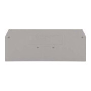 WAGO GmbH& Co. KG Plaque de finition grise 280-324-1