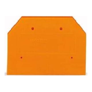 WAGO GmbH& Co. KG Plaque de finition grise 282-311