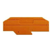 WAGO GmbH& Co. KG Plaque de finition grise 282-334-1