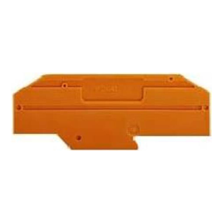 WAGO GmbH& Co. KG Plaque de finition grise 282-334