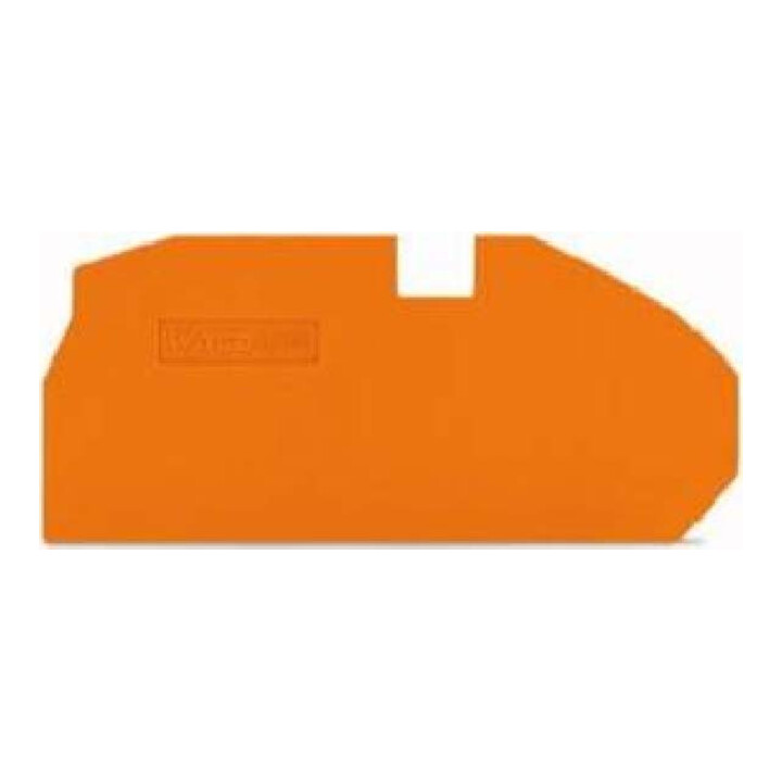 WAGO GmbH& Co. KG Plaque de finition orange 2016-7692
