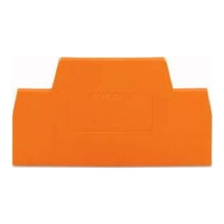 WAGO GmbH& Co. KG Plaque de finition orange 280-341