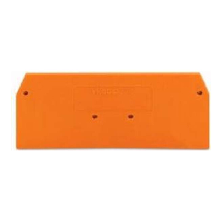 WAGO GmbH& Co. KG Plaque de finition orange, épaisseur 2,5 mm 280-326