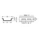 WAGO GmbH& Co. KG Rail de support 35x7,5x1x2000mm galvanisé 210-112