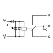 WAGO GmbH& Co. KG Relais à vis 24VDC, 1W, 250VAC, 5A 859-304-3