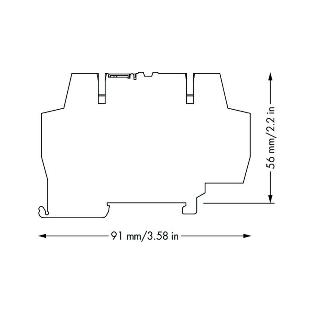 WAGO GmbH& Co. KG Relais à vis 24VDC, 1W, 250VAC, 5A 859-304