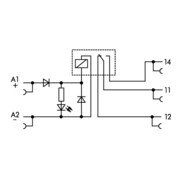 WAGO GmbH& Co. KG Relaisbaustein steckbar 24VDC/5A 10mA 1W 857-304-3