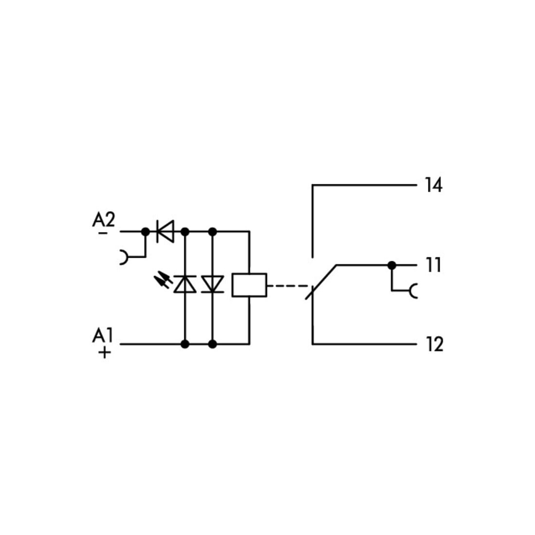 WAGO GmbH& Co. KG Relaisklemme 24VDC,1W,250VAC,5A 859-304